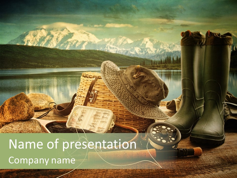 Sports Nature Tackle PowerPoint Template