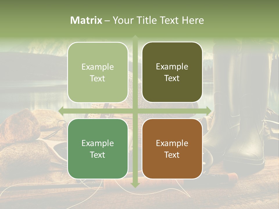 Sports Nature Tackle PowerPoint Template