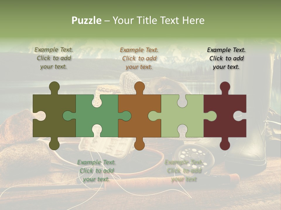 Sports Nature Tackle PowerPoint Template