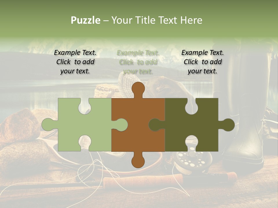 Sports Nature Tackle PowerPoint Template