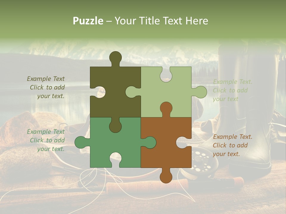 Sports Nature Tackle PowerPoint Template