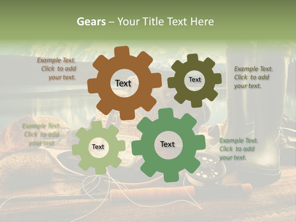 Sports Nature Tackle PowerPoint Template