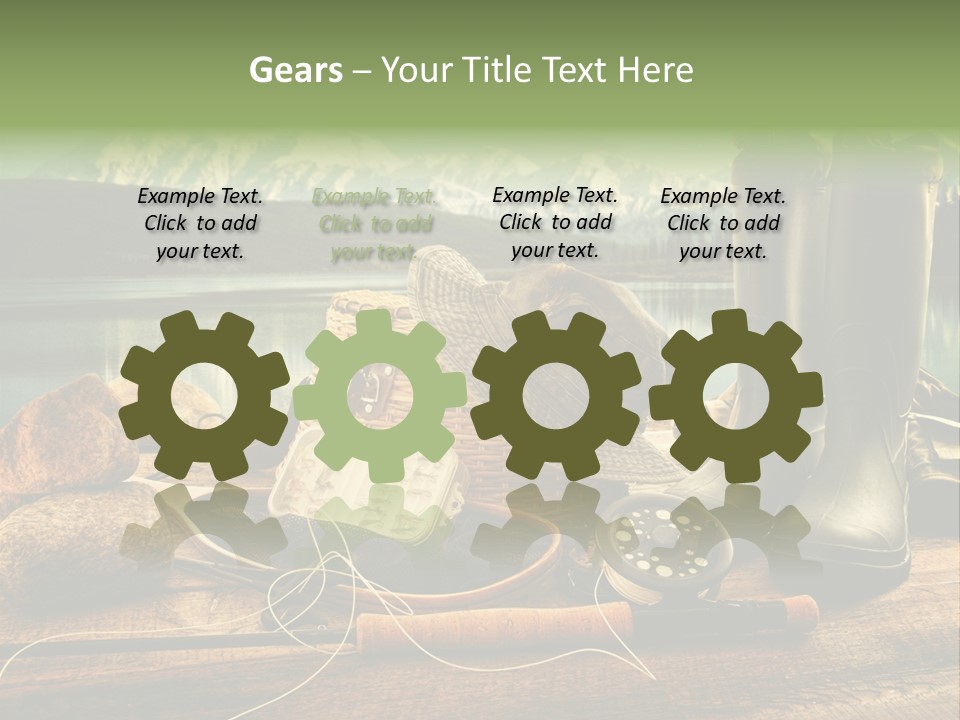 Sports Nature Tackle PowerPoint Template