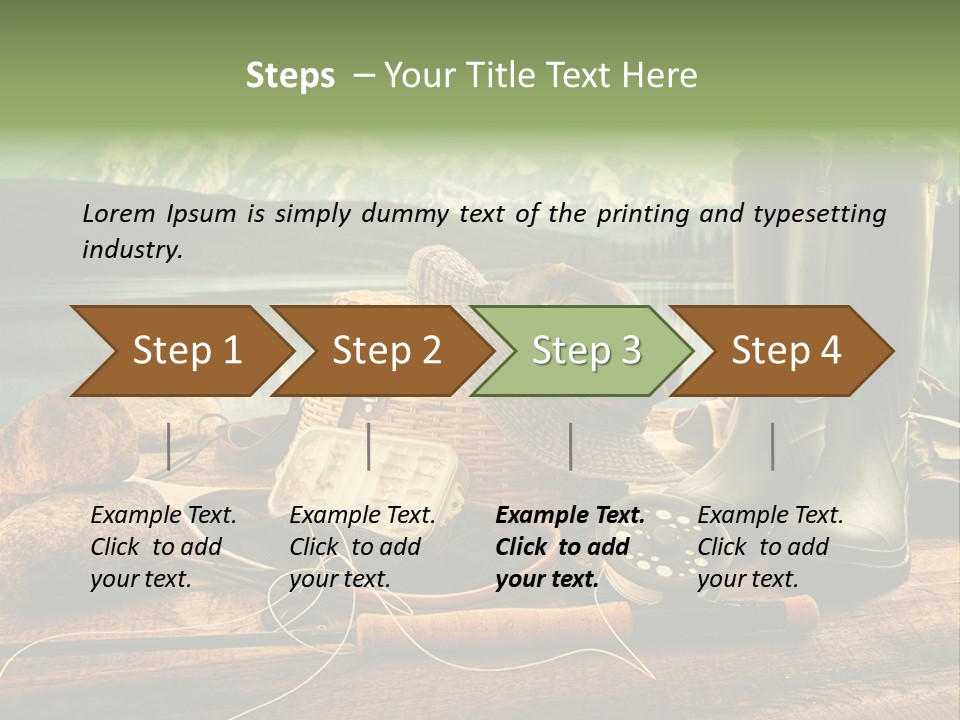 Sports Nature Tackle PowerPoint Template