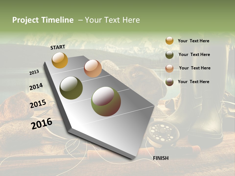 Sports Nature Tackle PowerPoint Template