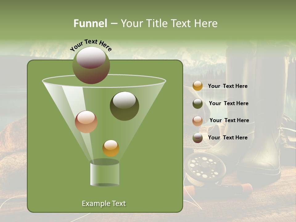 Sports Nature Tackle PowerPoint Template