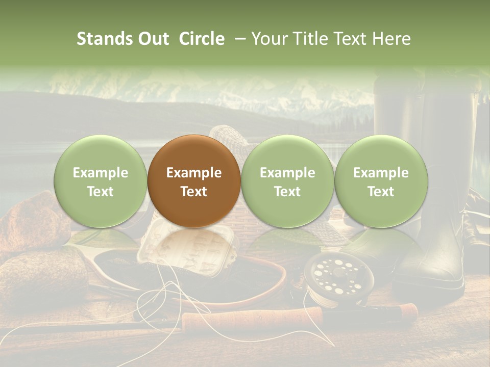 Sports Nature Tackle PowerPoint Template