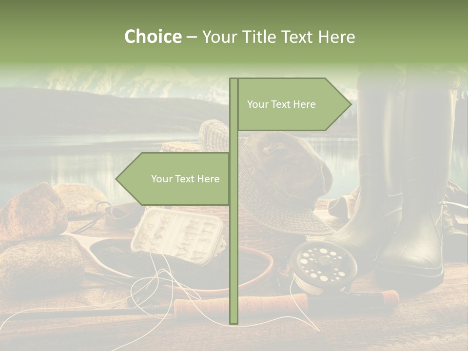 Sports Nature Tackle PowerPoint Template