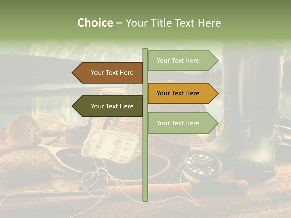 Sports Nature Tackle PowerPoint Template