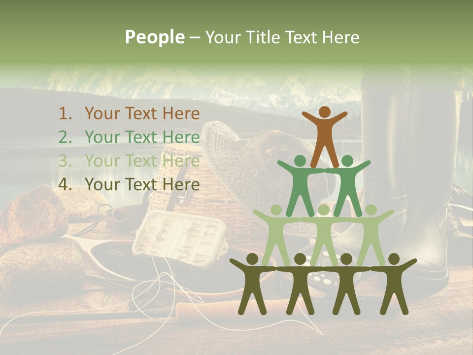 Sports Nature Tackle PowerPoint Template