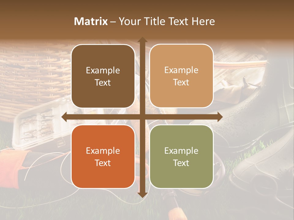Freshwater Natural Equipment PowerPoint Template