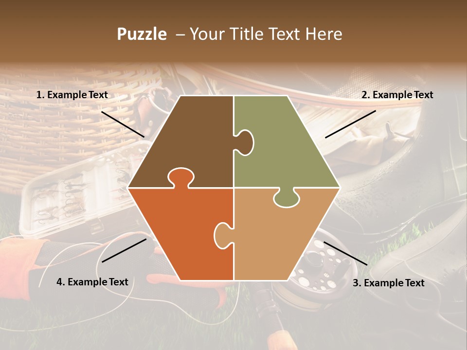 Freshwater Natural Equipment PowerPoint Template