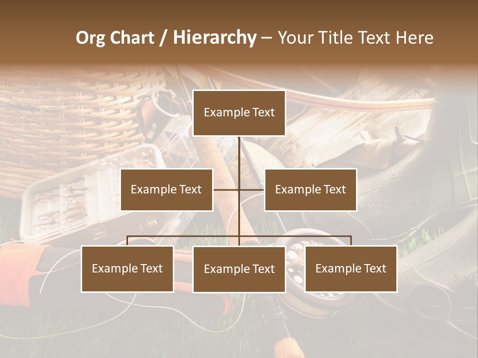 Freshwater Natural Equipment PowerPoint Template