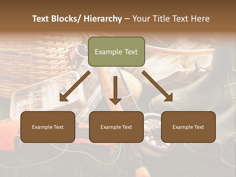 Freshwater Natural Equipment PowerPoint Template