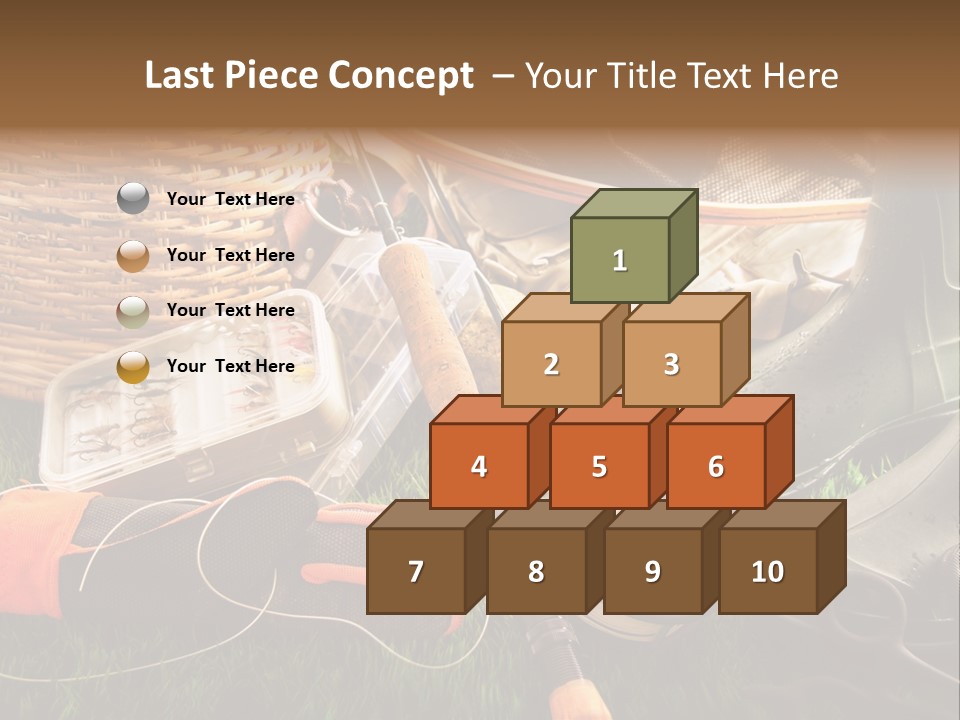 Freshwater Natural Equipment PowerPoint Template