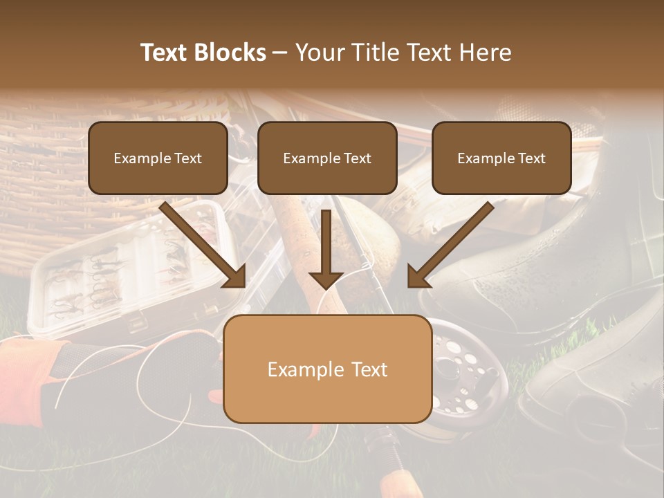 Freshwater Natural Equipment PowerPoint Template