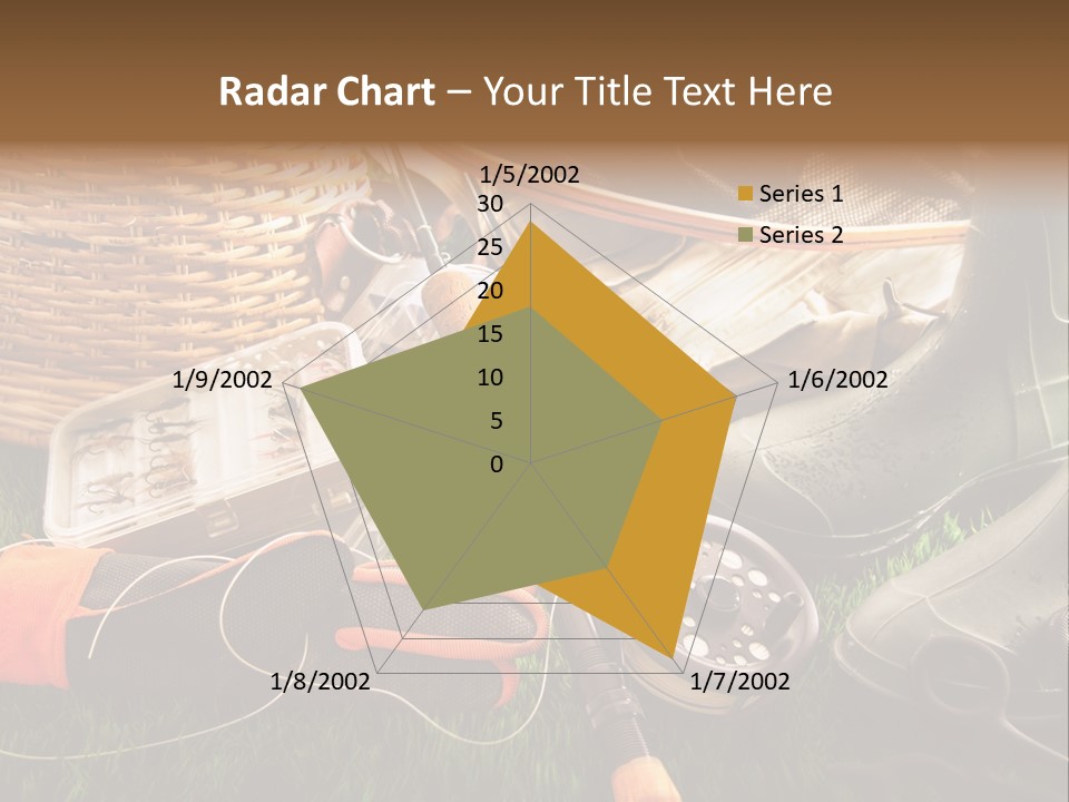 Freshwater Natural Equipment PowerPoint Template
