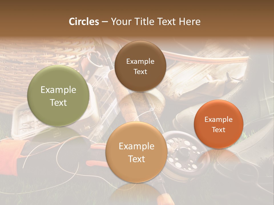Freshwater Natural Equipment PowerPoint Template