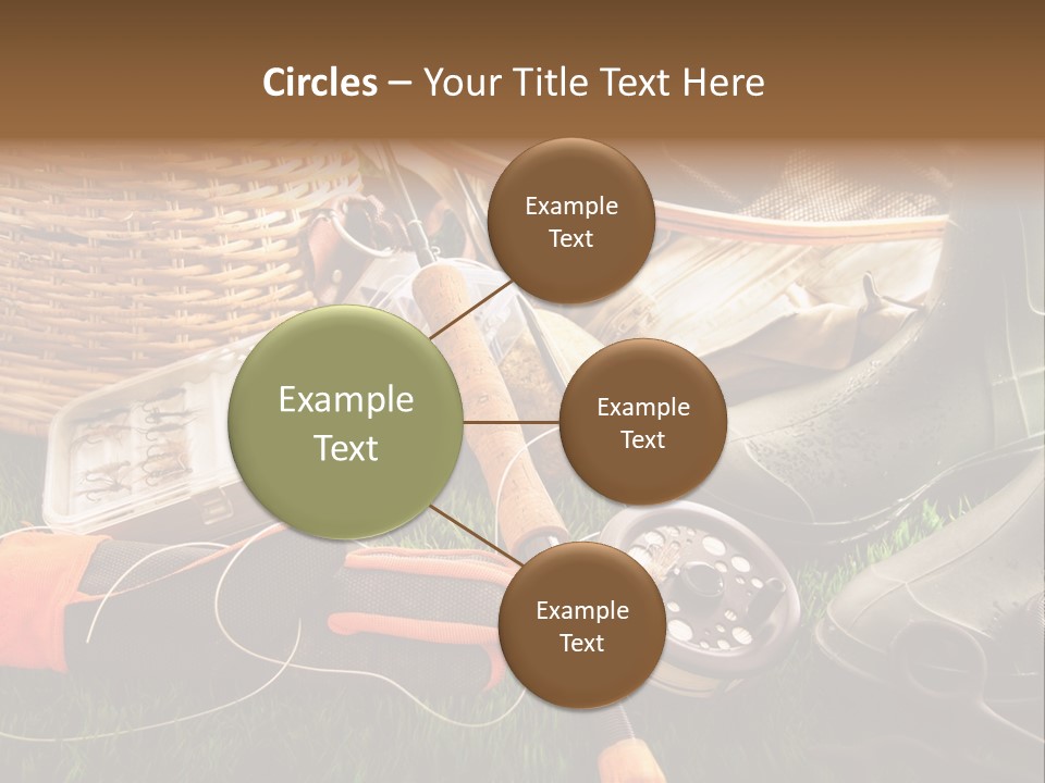 Freshwater Natural Equipment PowerPoint Template