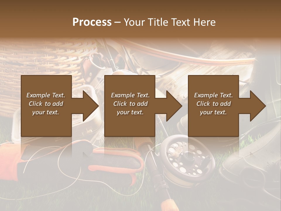 Freshwater Natural Equipment PowerPoint Template