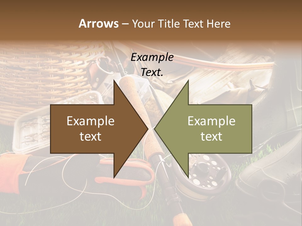 Freshwater Natural Equipment PowerPoint Template