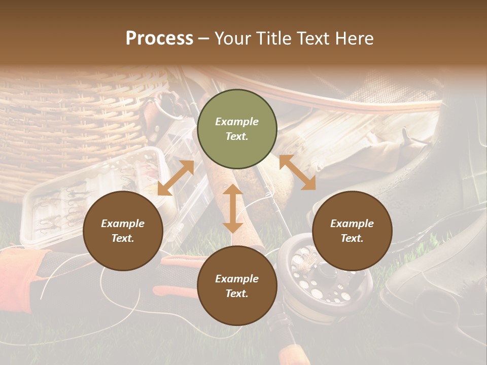 Freshwater Natural Equipment PowerPoint Template