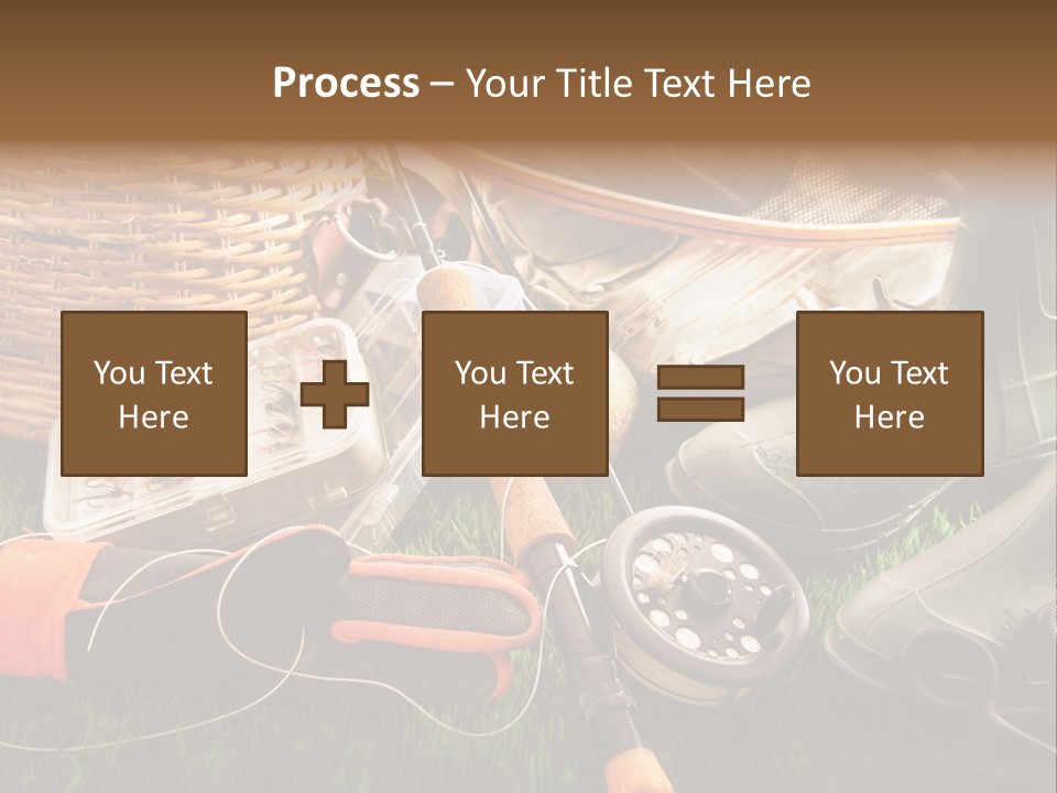 Freshwater Natural Equipment PowerPoint Template