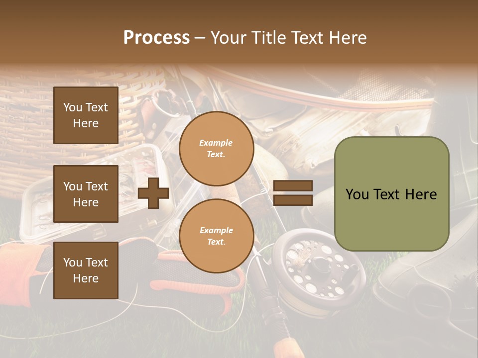 Freshwater Natural Equipment PowerPoint Template