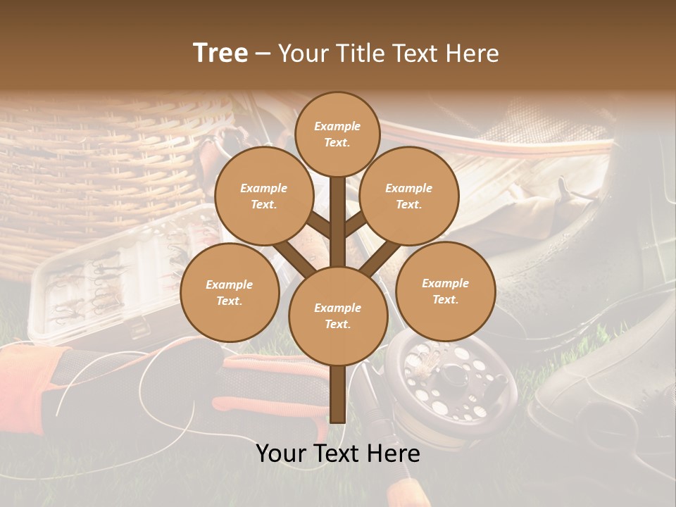 Freshwater Natural Equipment PowerPoint Template