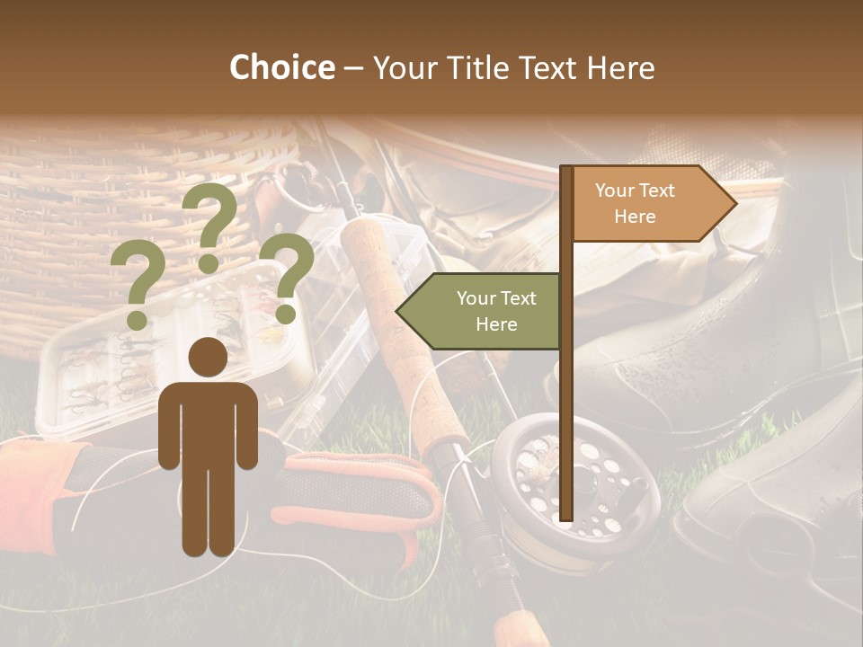 Freshwater Natural Equipment PowerPoint Template