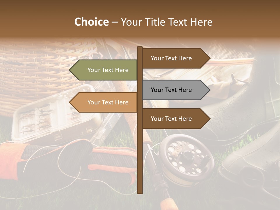 Freshwater Natural Equipment PowerPoint Template