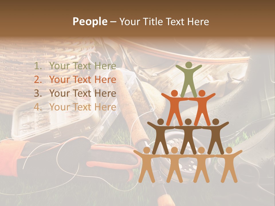 Freshwater Natural Equipment PowerPoint Template