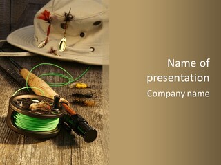 Nobody Fish Decoy PowerPoint Template