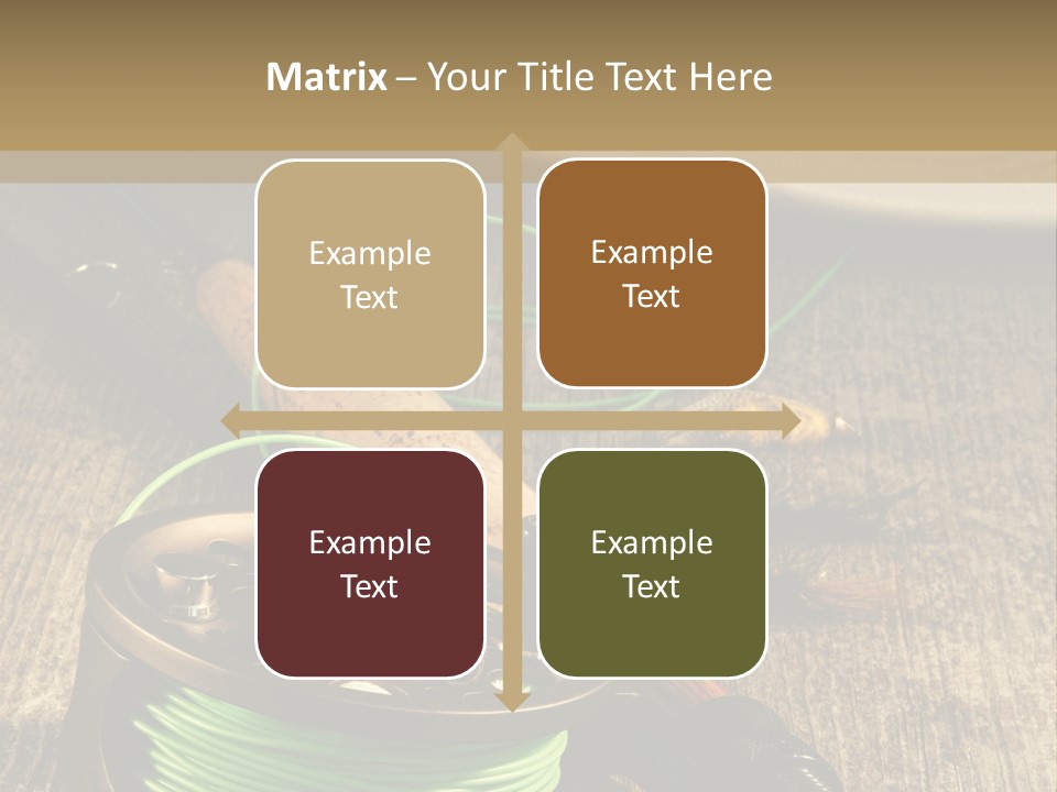 Nobody Fish Decoy PowerPoint Template