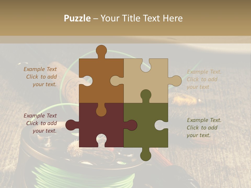 Nobody Fish Decoy PowerPoint Template