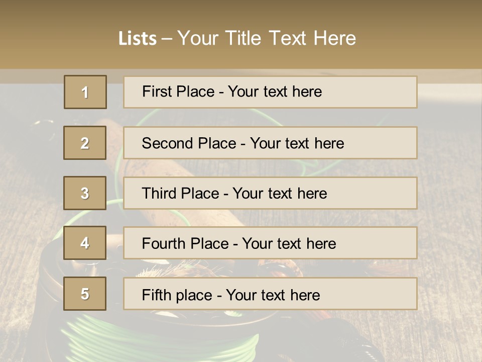 Nobody Fish Decoy PowerPoint Template