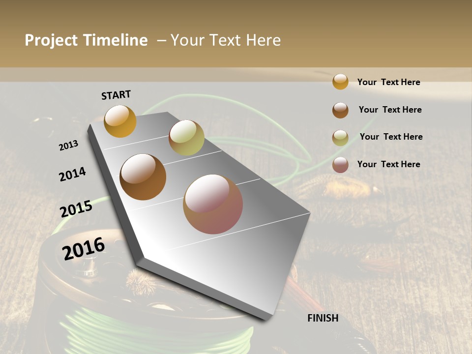 Nobody Fish Decoy PowerPoint Template