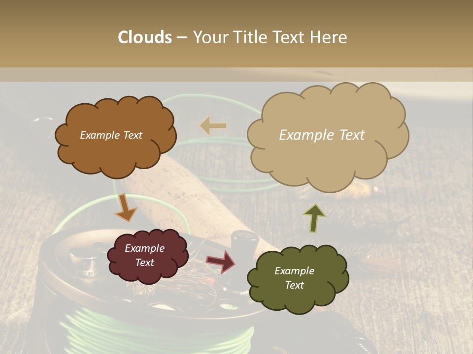 Nobody Fish Decoy PowerPoint Template