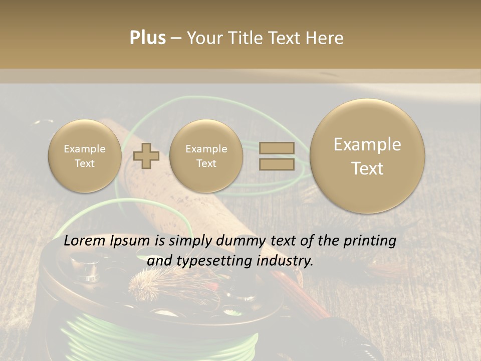 Nobody Fish Decoy PowerPoint Template