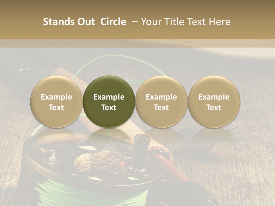 Nobody Fish Decoy PowerPoint Template