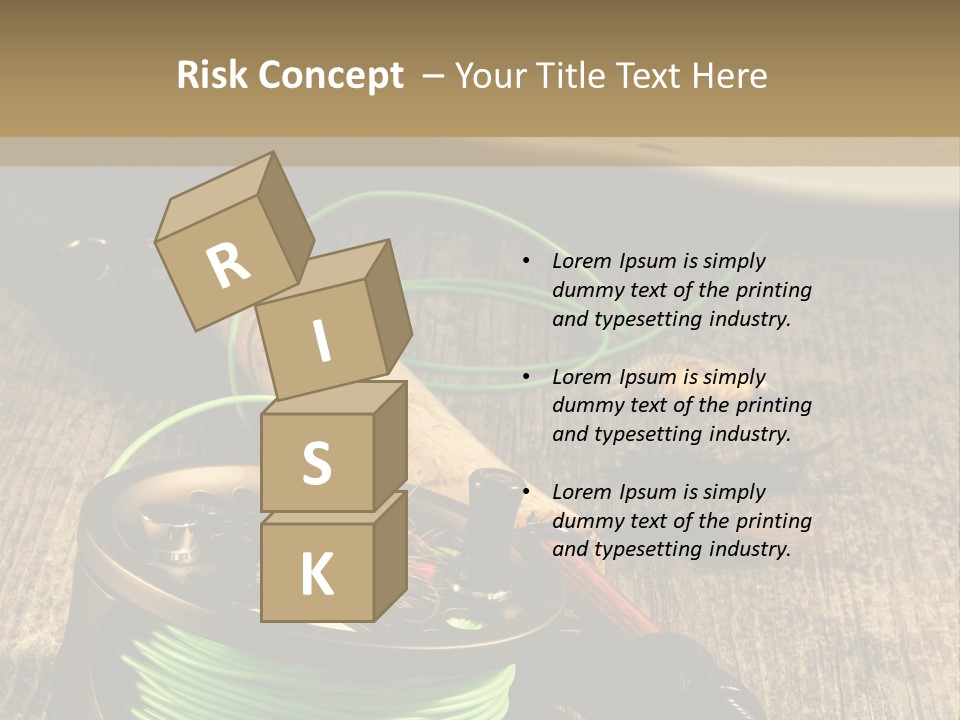 Nobody Fish Decoy PowerPoint Template