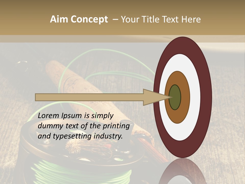 Nobody Fish Decoy PowerPoint Template