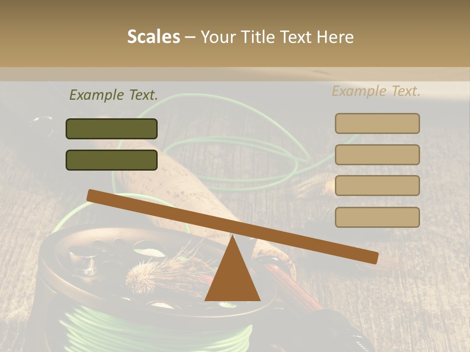 Nobody Fish Decoy PowerPoint Template
