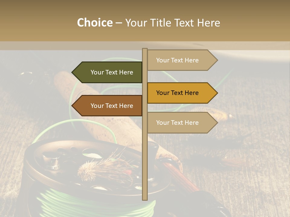 Nobody Fish Decoy PowerPoint Template