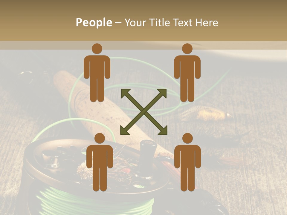 Nobody Fish Decoy PowerPoint Template