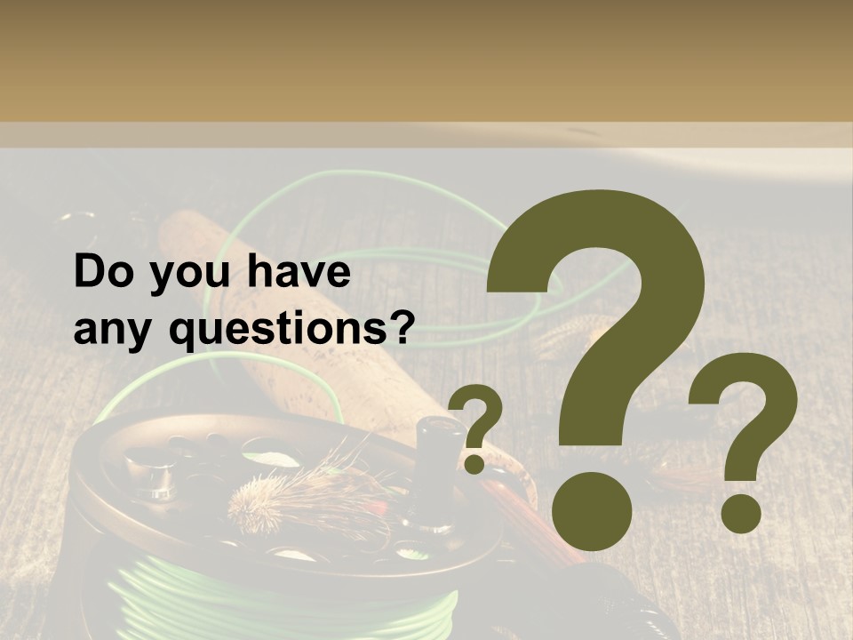 Nobody Fish Decoy PowerPoint Template