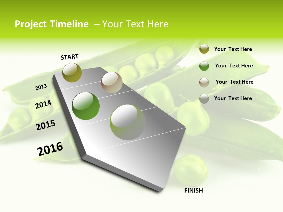 Pod White Photo PowerPoint Template