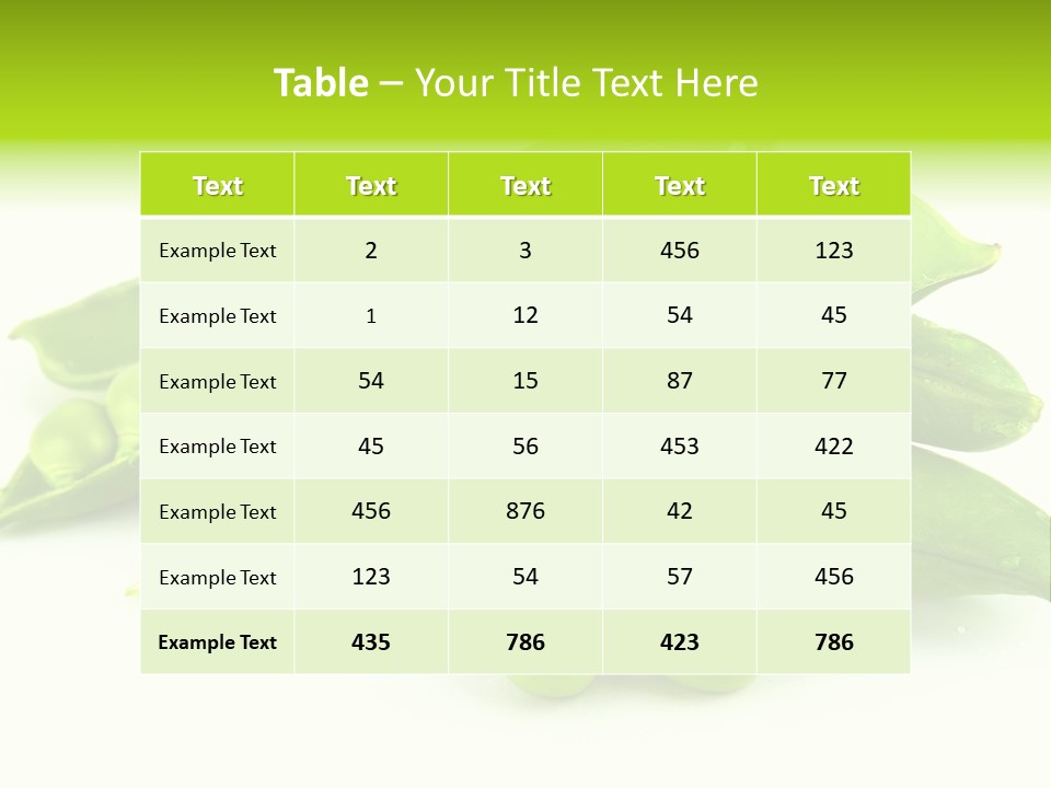 Pod White Photo PowerPoint Template