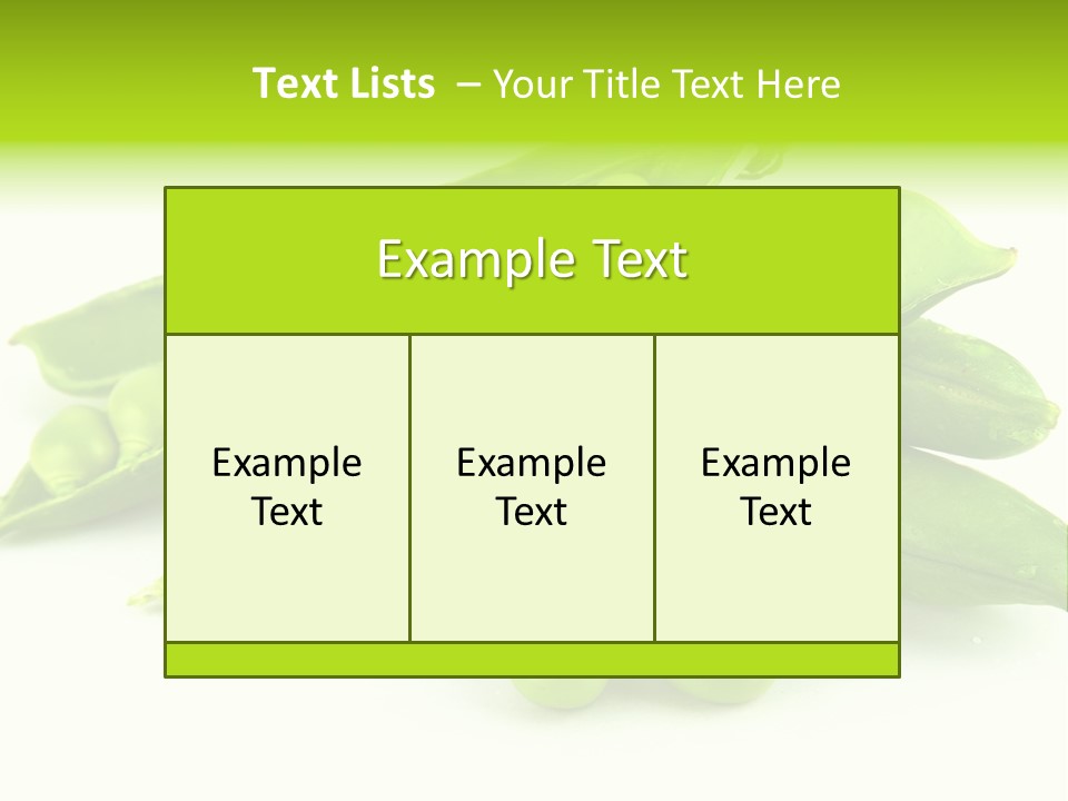 Pod White Photo PowerPoint Template