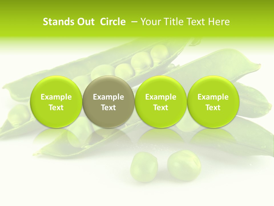 Pod White Photo PowerPoint Template